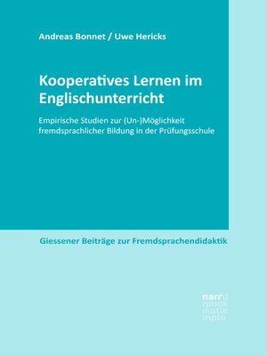cover image of Kooperatives Lernen im Englischunterricht